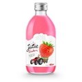 glass 320ml fruit trawberry juice private label brand 1