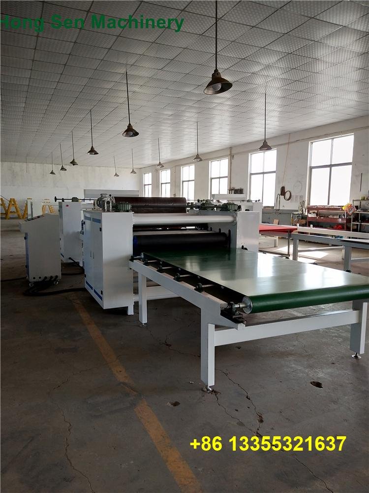 Two side one side MDF gluing lamination laminating machine line manufacturer for 3