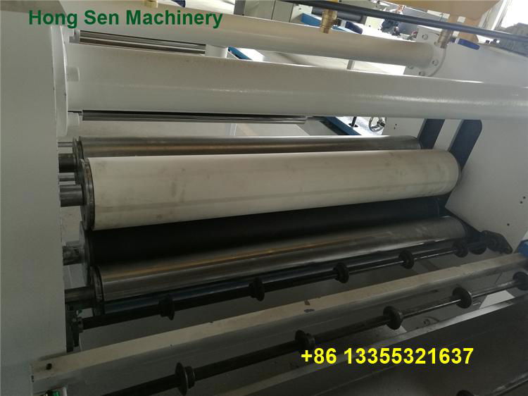 Two side one side MDF gluing lamination laminating machine line manufacturer for 4