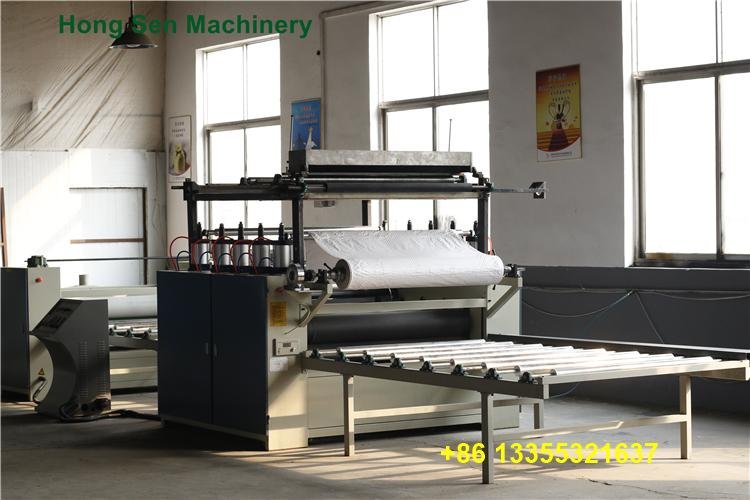 automatic mdf cold and hot glue adhesive lamianting machine line with PLC contro 2