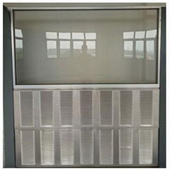 Transparent PMMA sound barriers