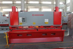 QC11K CNC sheel plate hydraulic guillotine shearing machine