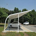 Portable car parking shed aluminum cantilliver Carport Shade for car parking-out 4