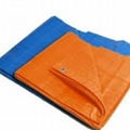 Flame resistant and anti-stain roofing cover tarpaulin 1