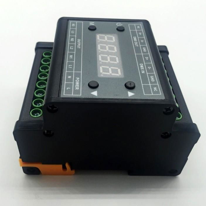 DMX302 DMX Triac Dimmer AC 90-240V 3 Channels Leynew LED Controller 2