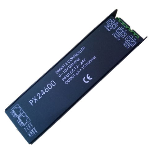 PX24600 DMX Decoder LED Controller 0-10V Dimmer Driver