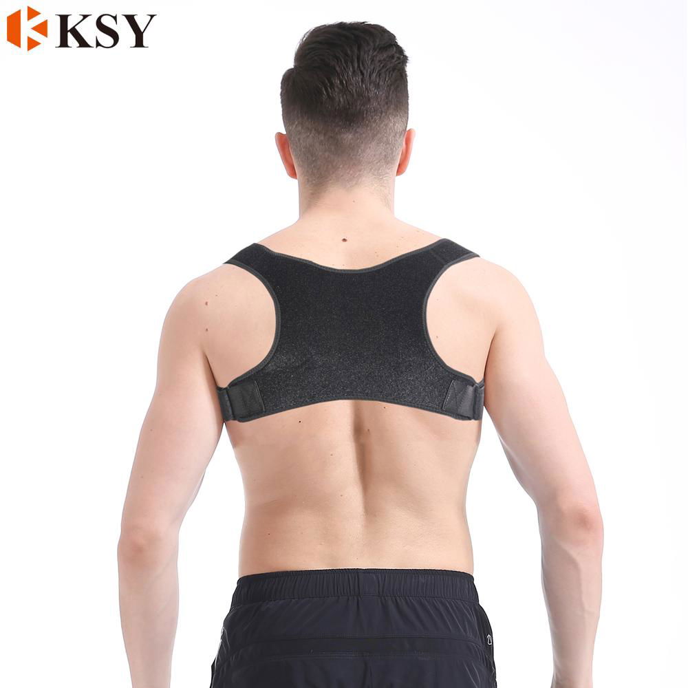 Factory price adjustable back and shoulders posture low support belt 3