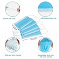 FDA CE Disposable Face Mask - 3Ply Masks with Comfortable Earloop 3