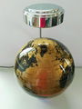 8inch stainless steel maglev levitate  floating globe with lighting change color