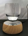 360 rotating magnetic floating levitating cup glass hold full glass of cup 