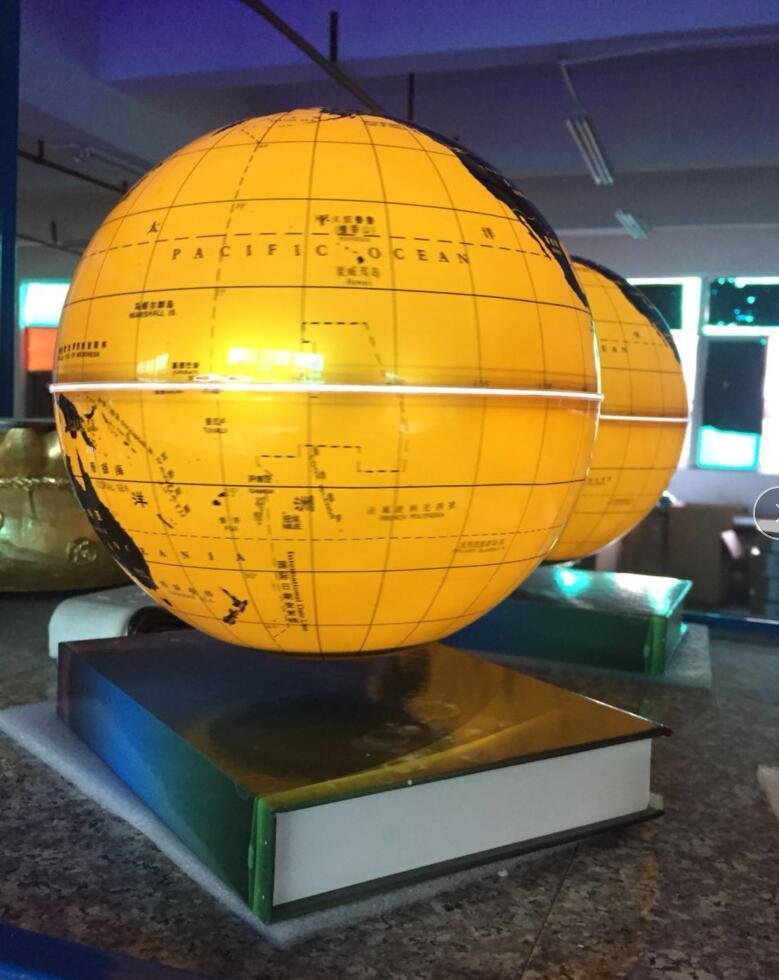 book base magnetic floating levitate bottom 8 inch globe lighting 