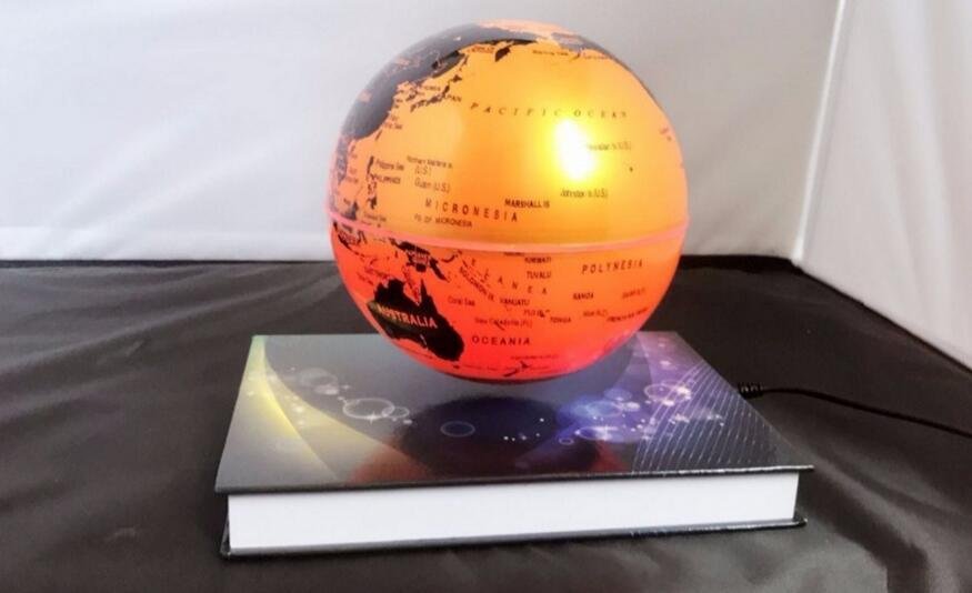 book base magnetic floating levitate bottom 8 inch globe lighting  5