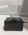 360 rotating square base wirless magnetic floating water cup  4