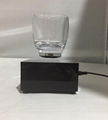 360 rotating square base wirless magnetic floating water cup  6