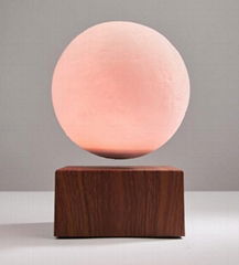 rechargeable maglev floating levitation moon lamp lighting change