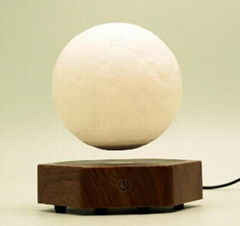 magnetic  floating levitation moon ball llamp for decor