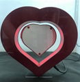 Creative gift crafts with LED Love Heart magnetic levitation floating photo fram