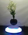 magnetic floating levitation air bonsai flowerpot plant