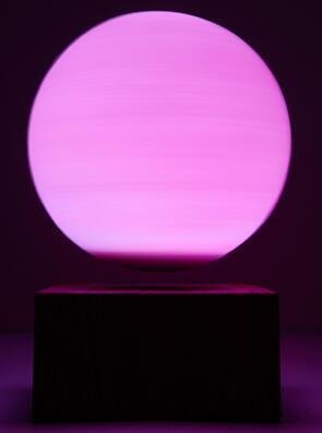 new spining wireless recharable levitating floating moon bulb ball  4
