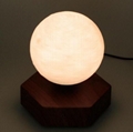 new magic rotating maglev floating levitating moon ball lamp  3
