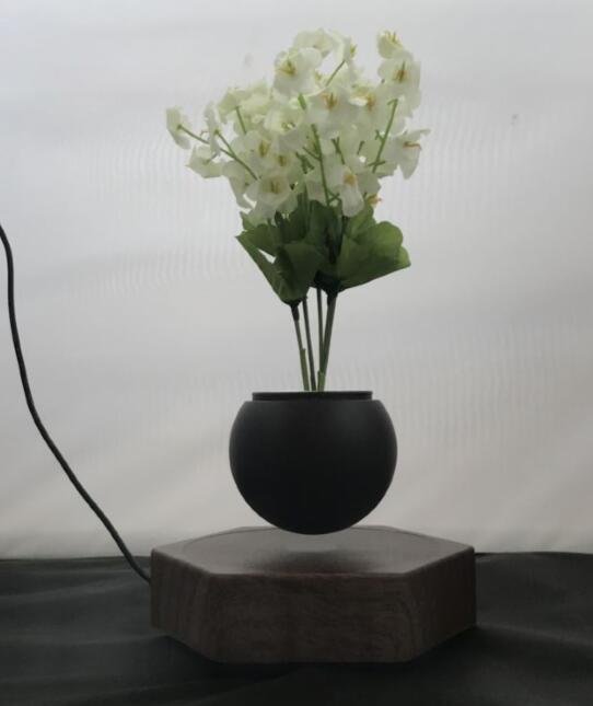 new rotating maglev floating levitating plant  pots for decor  4