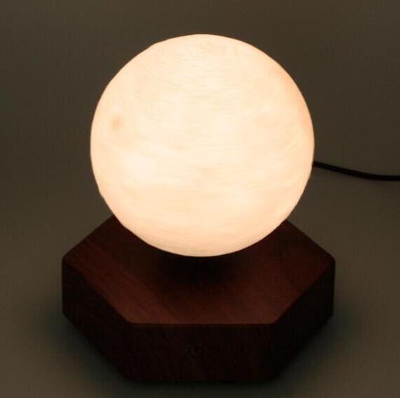   Magnetic Levitating floating moon planet lamp 5inch  4