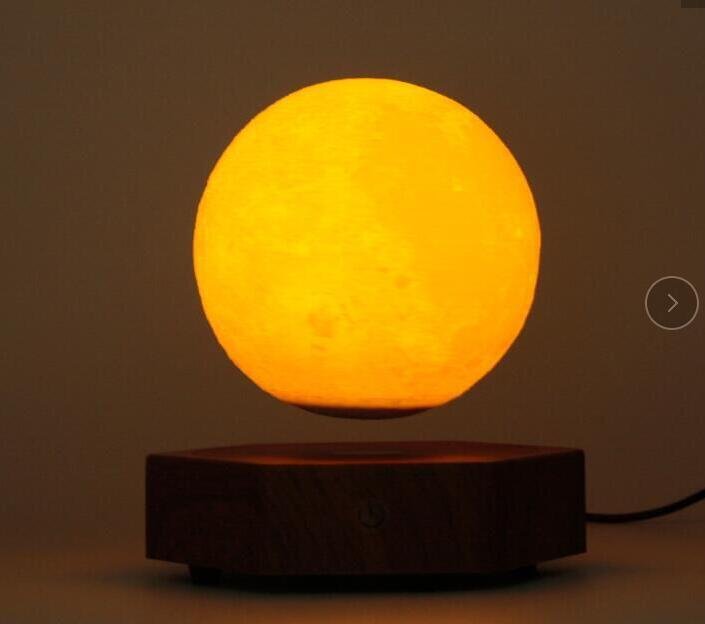  Magnetic Levitating floating moon planet lamp 5inch 