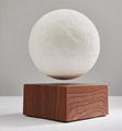 new spining wireless recharable levitating floating moon bulb ball 