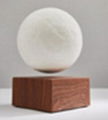 new rechargable wireless magnetic floating levitate moon ball 6inch light change 6