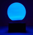 new rechargable wireless magnetic floating levitate moon ball 6inch light change