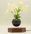 new rotating maglev floating levitating plant  pots for decor 