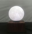 new spining wireless recharable levitating floating moon bulb ball 
