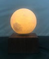 rechargeable maglev floating levitation moon lamp lighting change