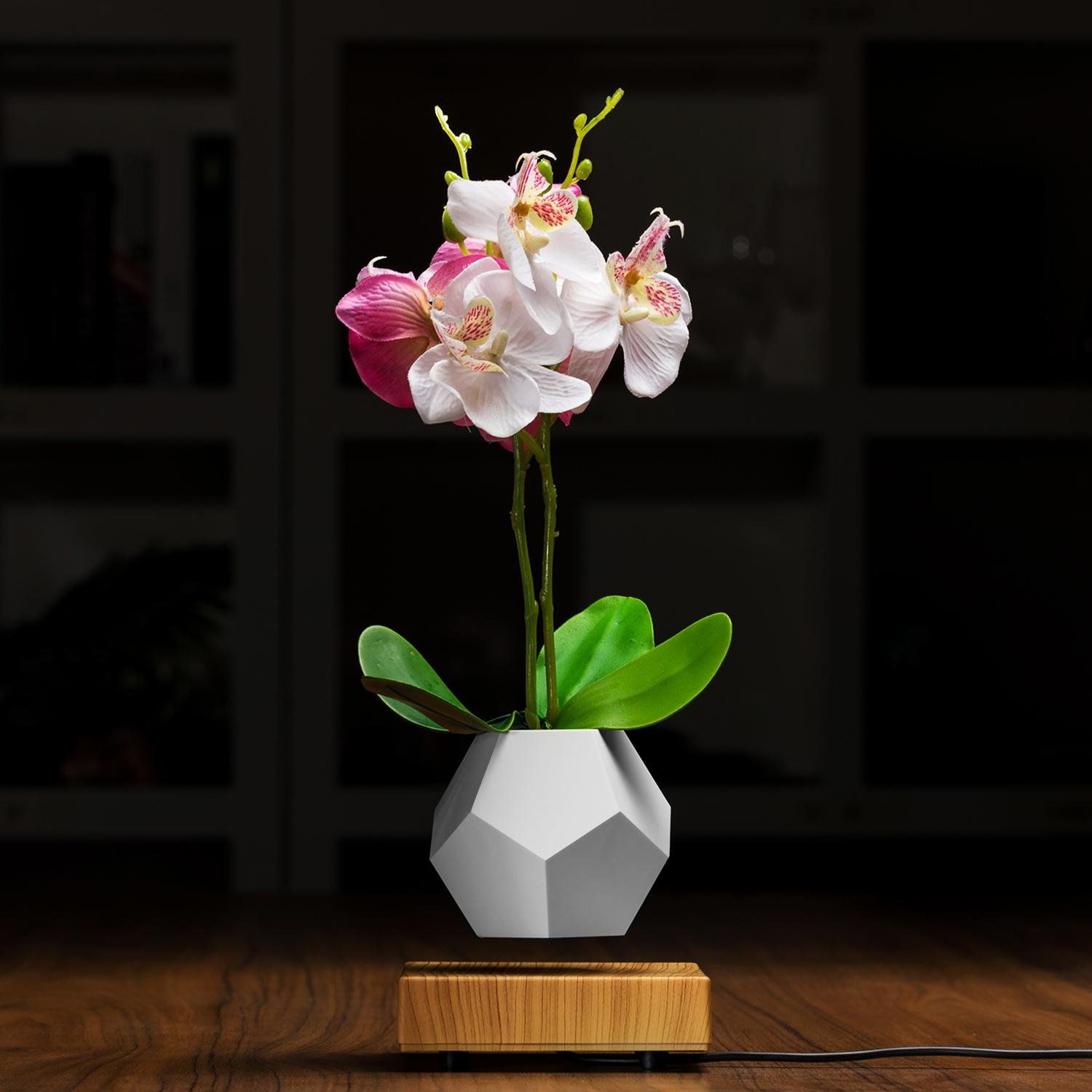  magnetic levitation plant pot air bonsai for decoration gift  4