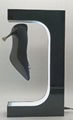 customize logo magnetic levitation rotating shoe advertisment display rack 