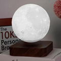 new spining magnetic floating levitation luna moon lamp lighting 6inch  2