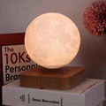 new spining magnetic floating levitation luna moon lamp lighting 6inch 