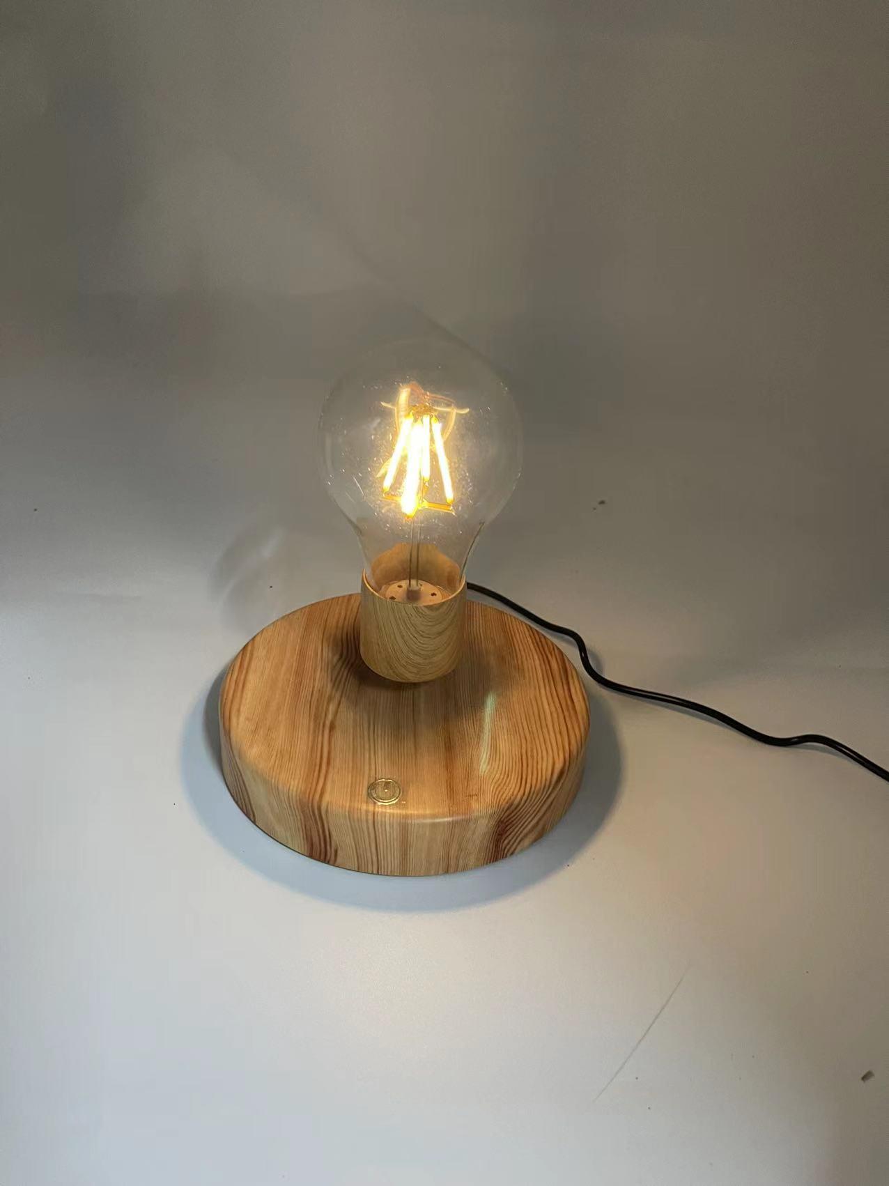 Levitating lamp Magnetic Levitating Lamp Floating Led Light Bulb Home Decor Gift