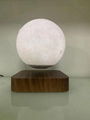 new spining magnetic floating levitation luna moon lamp lighting 6inch  6
