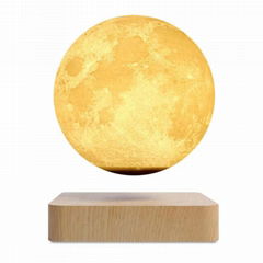 new spining magnetic floating levitation luna moon lamp lighting 6inch 