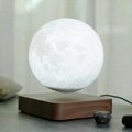 360 rotating magnetic levitaiton luna , floating 6inch mon lamp light for gift 