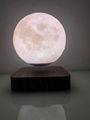 360 rotating magnetic levitaiton luna , floating 6inch mon lamp light for gift 