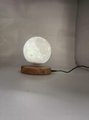 hotsale factory magnetic levitation desk luna ,floating 6inch moon light 