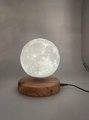 360 spinning magnetic floating levitaiton desk moon night light 
