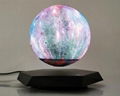 hotsale factory magnetic levitation desk luna ,floating 6inch moon light 