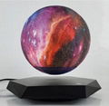  Creative 3D Magnetic starry Night Light Rotating Led Luna Floating Lamp 2