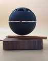 wooden base magnetic levitaiton desk