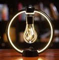 360 rotating metal magnetic floating pop lamp lighting led bulb for christmas