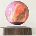 square base magnetic levitation floating starry moon lamp light 6inch for gift 