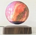 square base magnetic levitation floating starry moon lamp light 6inch for gift  4
